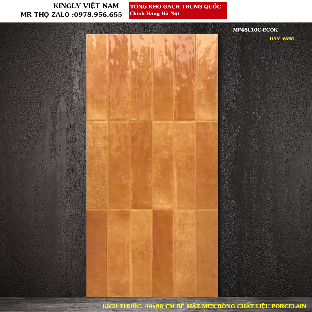 Gạch ốp tường 40x80 Trung Quốc MF4810C